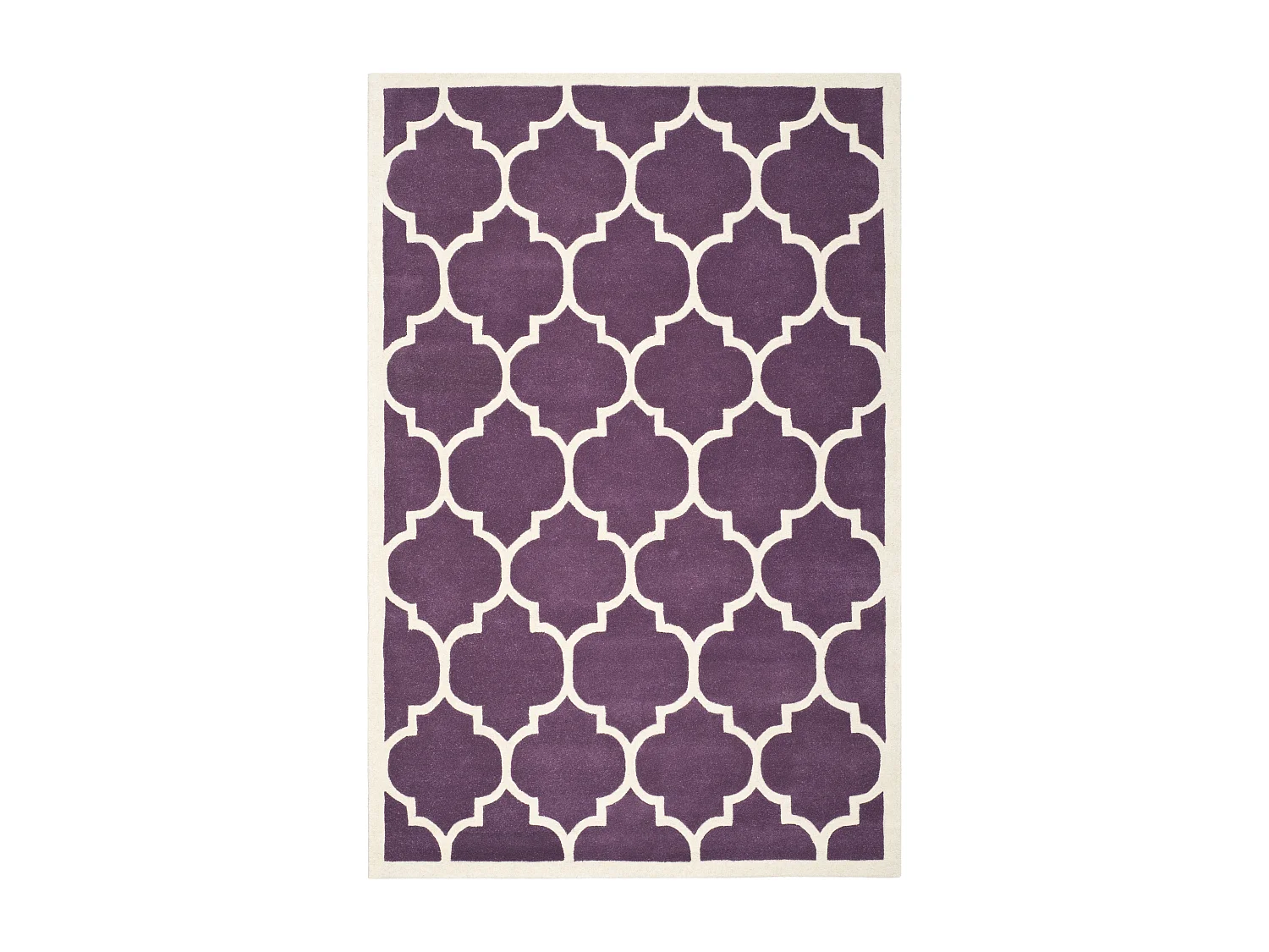 Tapis Violet/Ivoire 183 X 274 cm - Morton