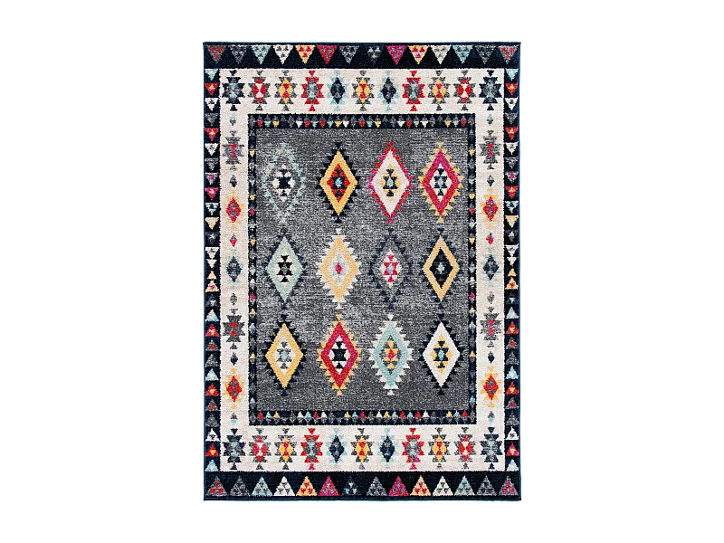 Tapis Gris/Neutre 91 X 152 cm - Samantha