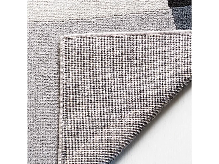 Tapis Gris/Noir Ivoire 240 x 305 cm - Yael