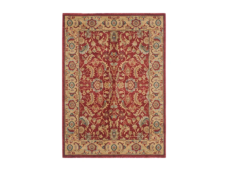Tapis Rouge/Multicolore 122 X 170 cm - Elisa