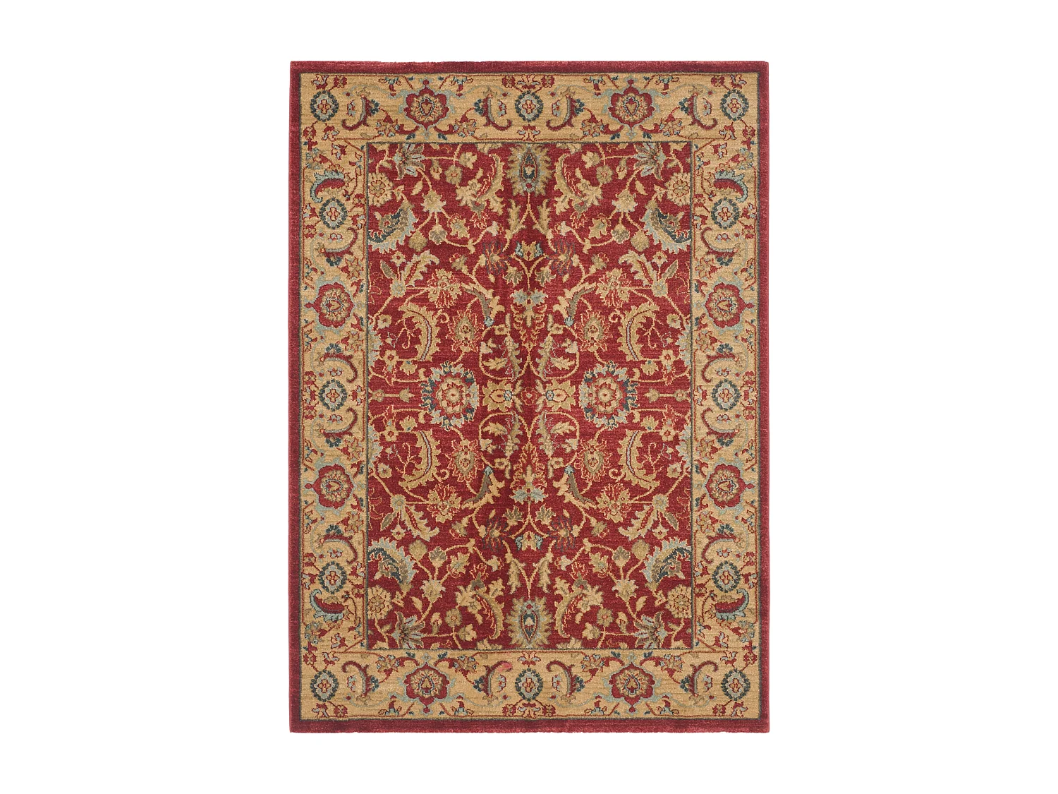 Tapis Rouge/Multicolore 122 X 170 cm - Elisa