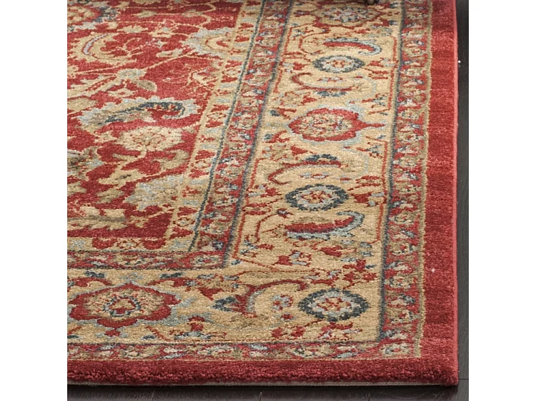 Tapis Rouge/Multicolore 122 X 170 cm - Elisa