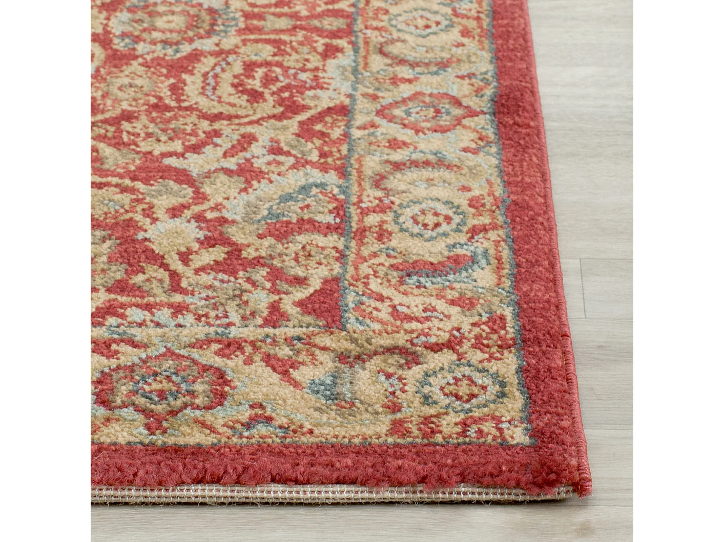 Tapis Rouge/Multicolore 122 X 170 cm - Elisa
