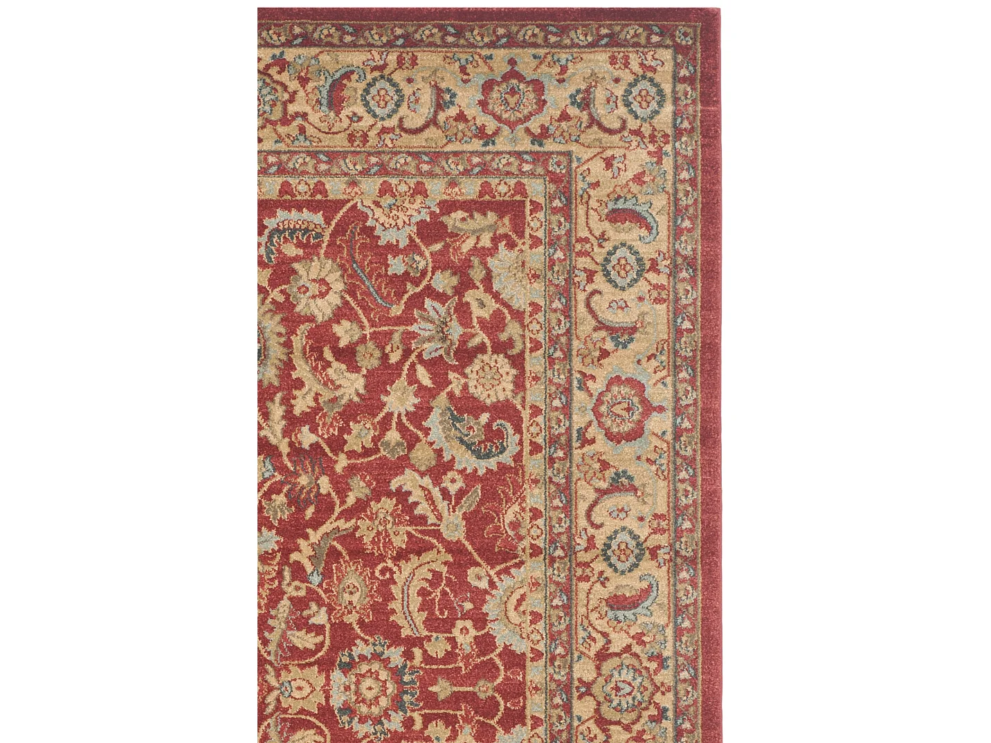 Tapis Rouge/Multicolore 122 X 170 cm - Elisa