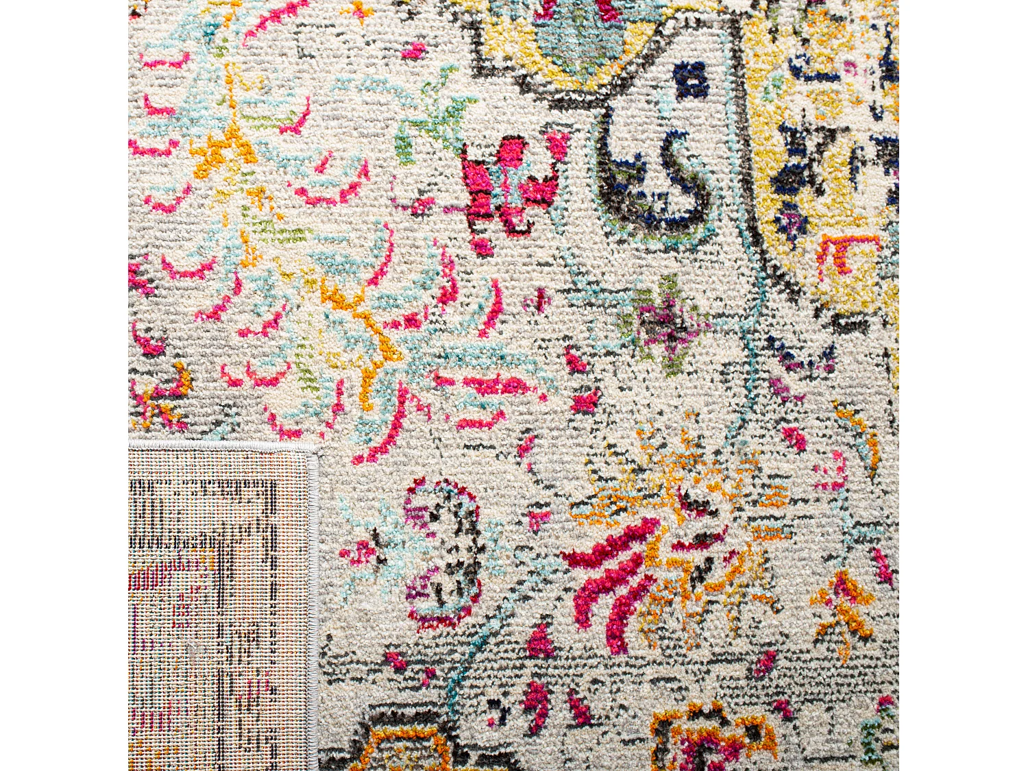 Tapis Gris 122 X 183 cm - Maia