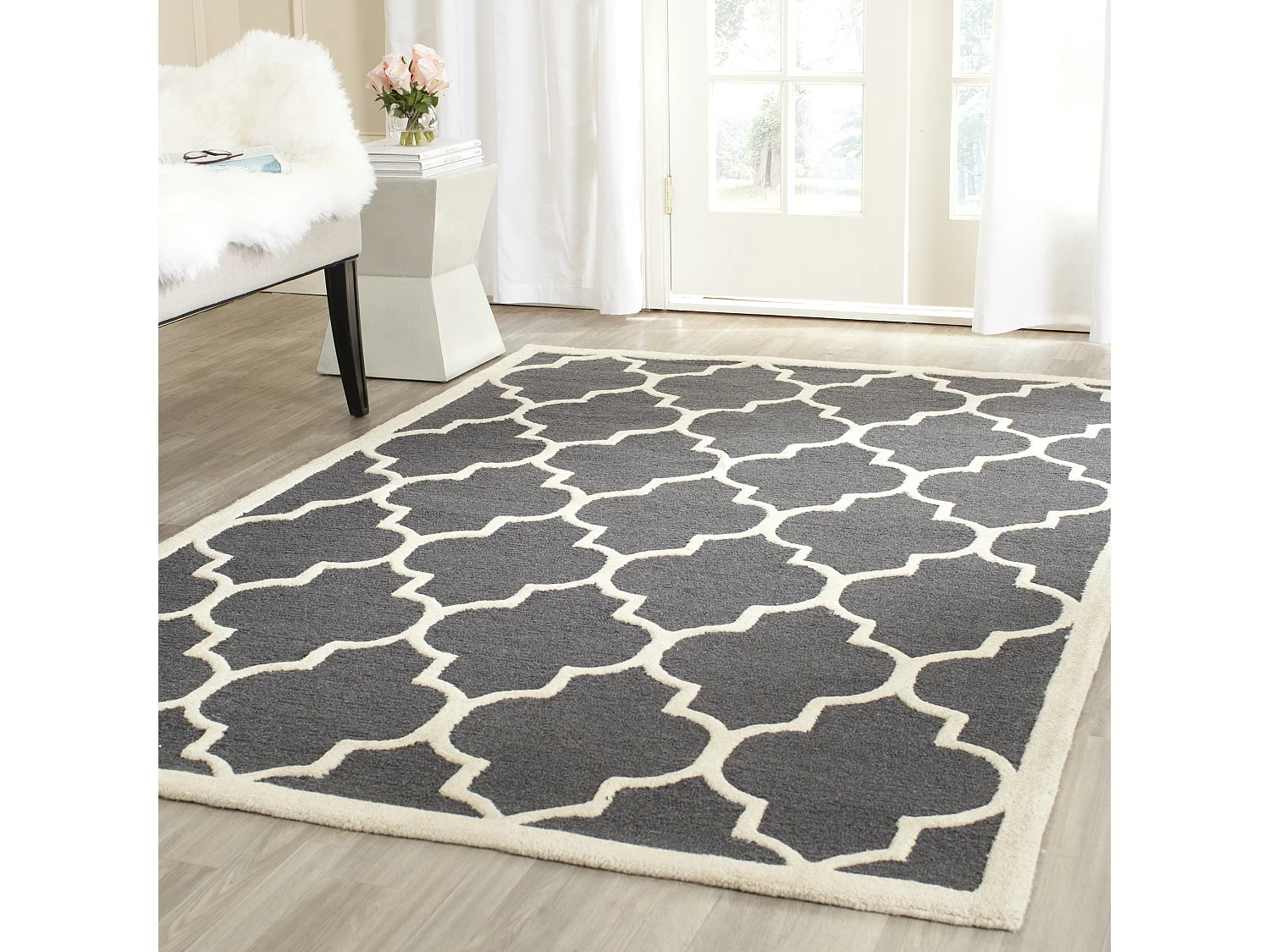 Tapis Gris/Neutre 183 X 274 cm - Sky