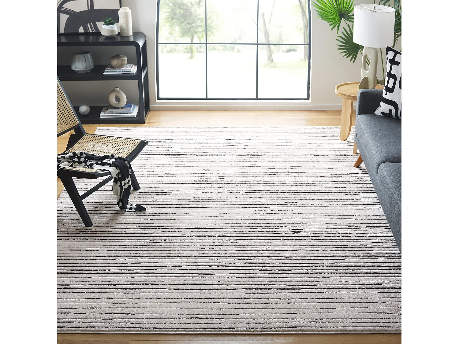 Tapis Ivoire/Noir 235 x 305 cm - Aven