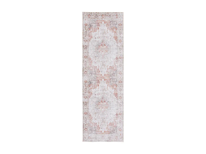 Tapis Gris clair/Rouille 76 X 122 cm - Primrose