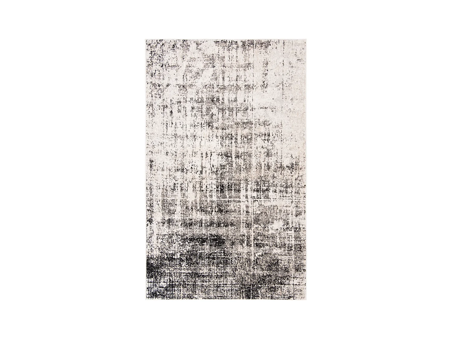 Tapis Gris/Noir 155 X 229 cm - Brianna