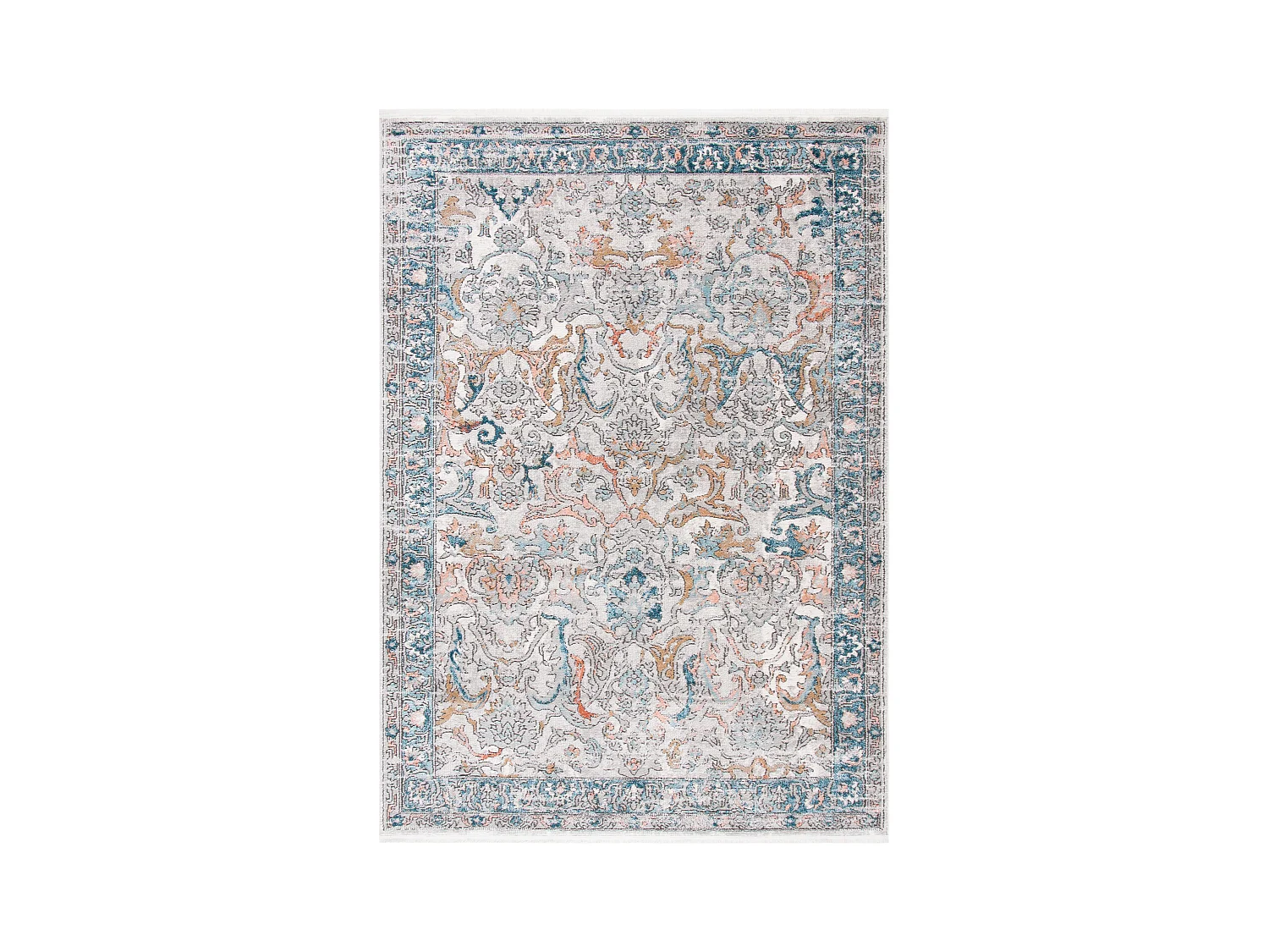 Tapis Bleu/Gris 122 X 183 cm - Athena
