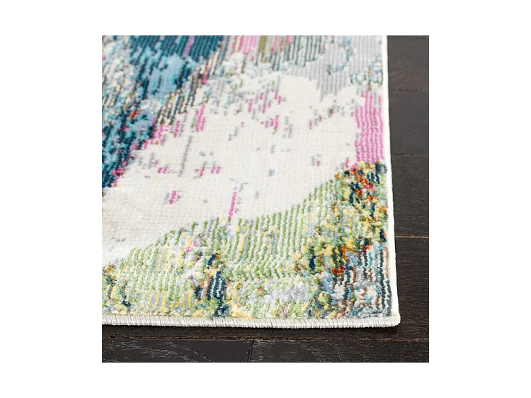 Tapis Gris/Rose 122 X 183 cm - Oakley