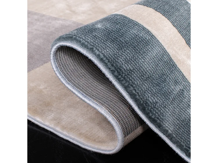 Tapis Neutre/Bleu 160 X 231 cm - Nalani