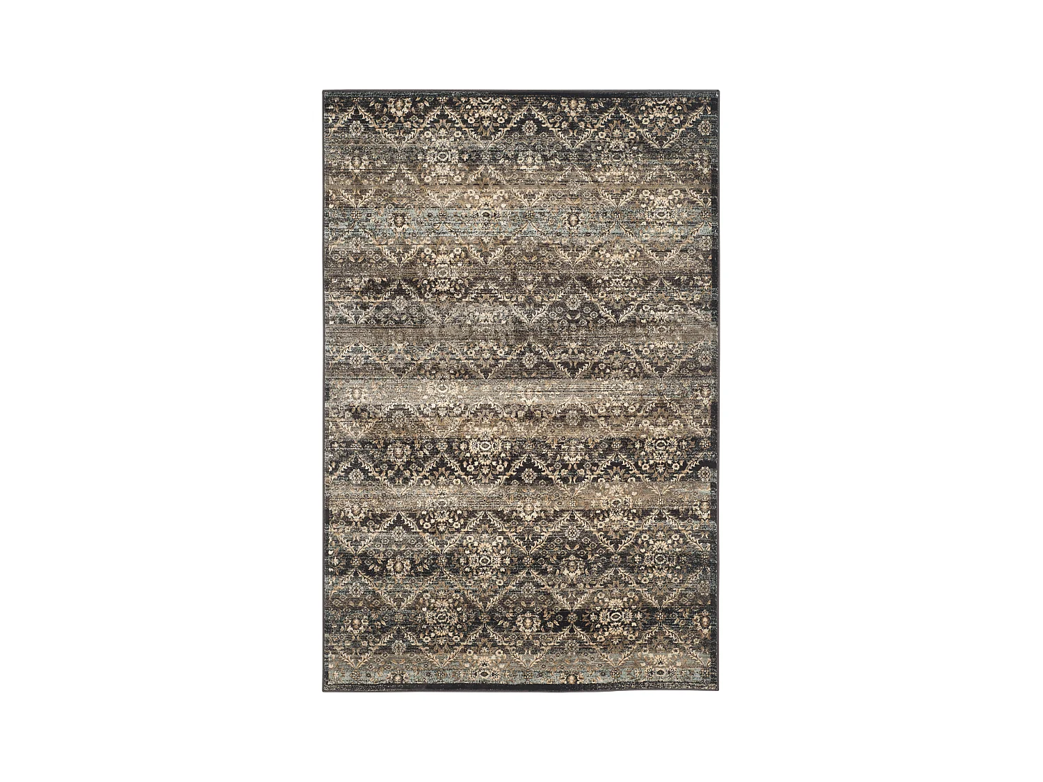 Tapis Noir/Bleu 155 X 231 cm - Sorrel
