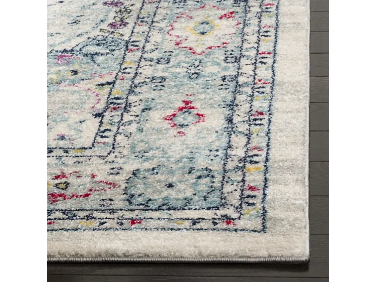 Tapis Gris/Rose 160 X 229 cm - Selena