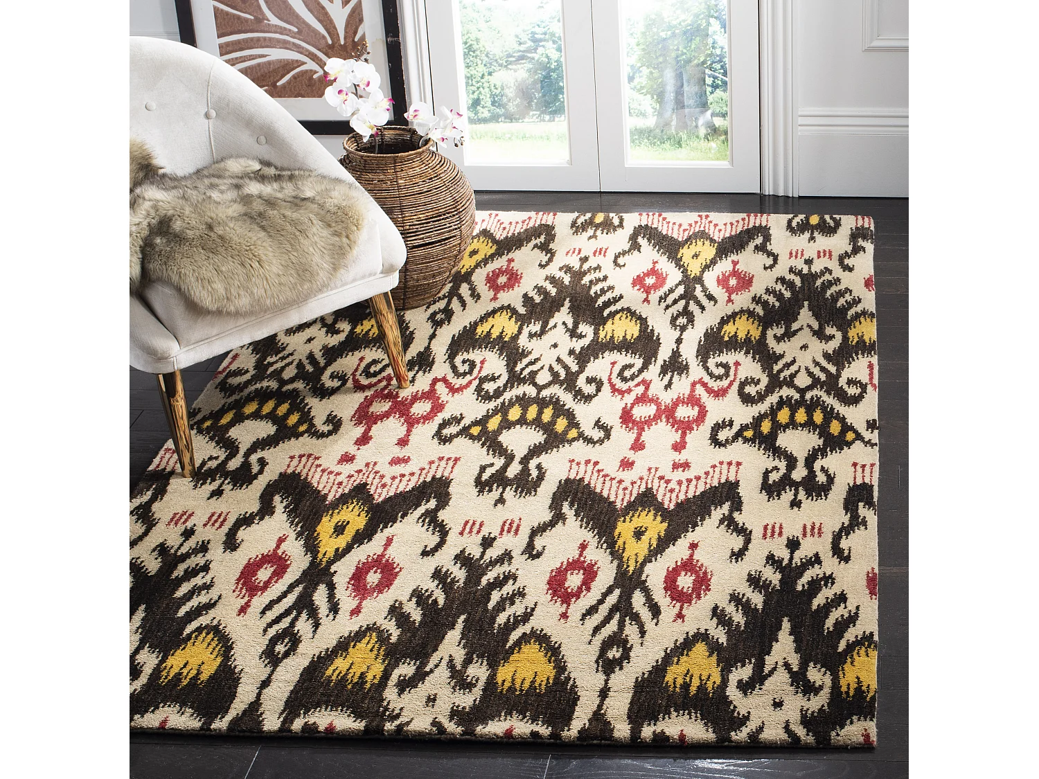 Tapis Neutre/Marron 122 X 183 cm - Maraca