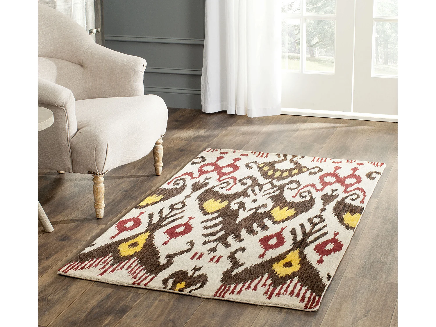 Tapis Neutre/Marron 122 X 183 cm - Maraca