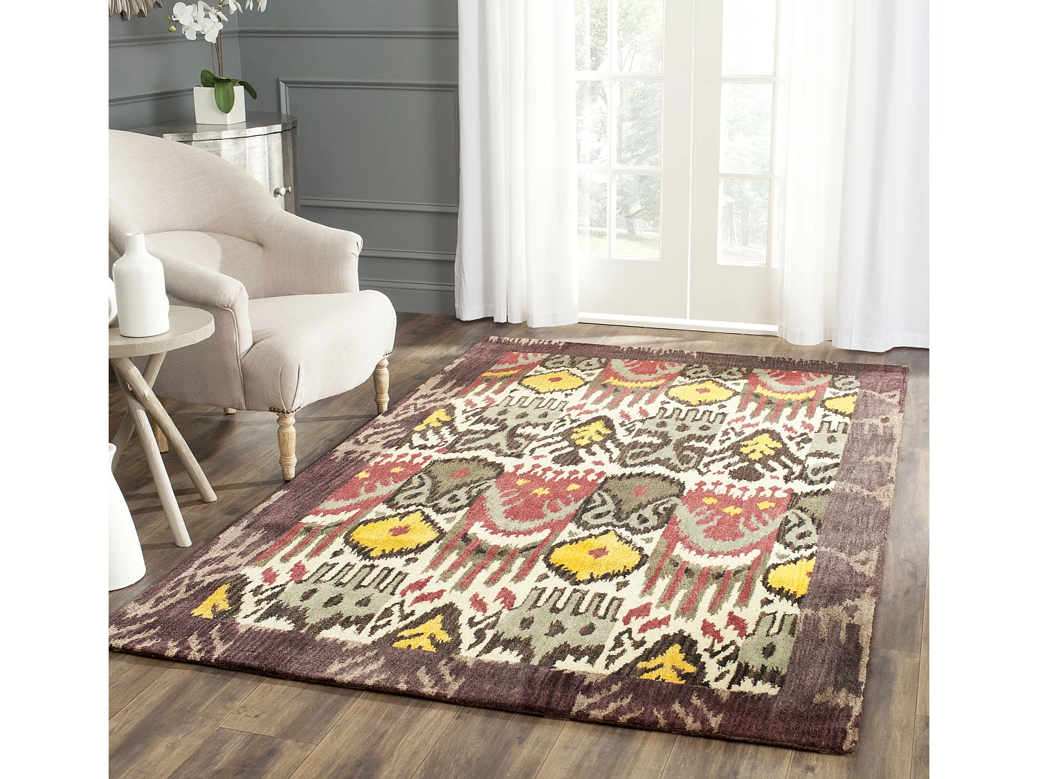 Tapis Neutre/Marron 122 X 183 cm - Catarina