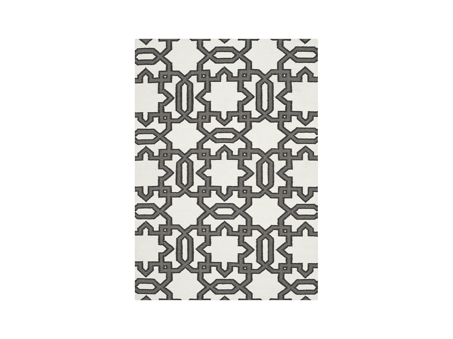Tapis Neutre/Gris 91 X 152 cm - Kata
