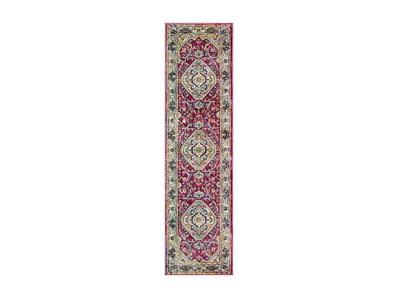 Tapis Violet/Bleu 69 X 244 cm - Cerise