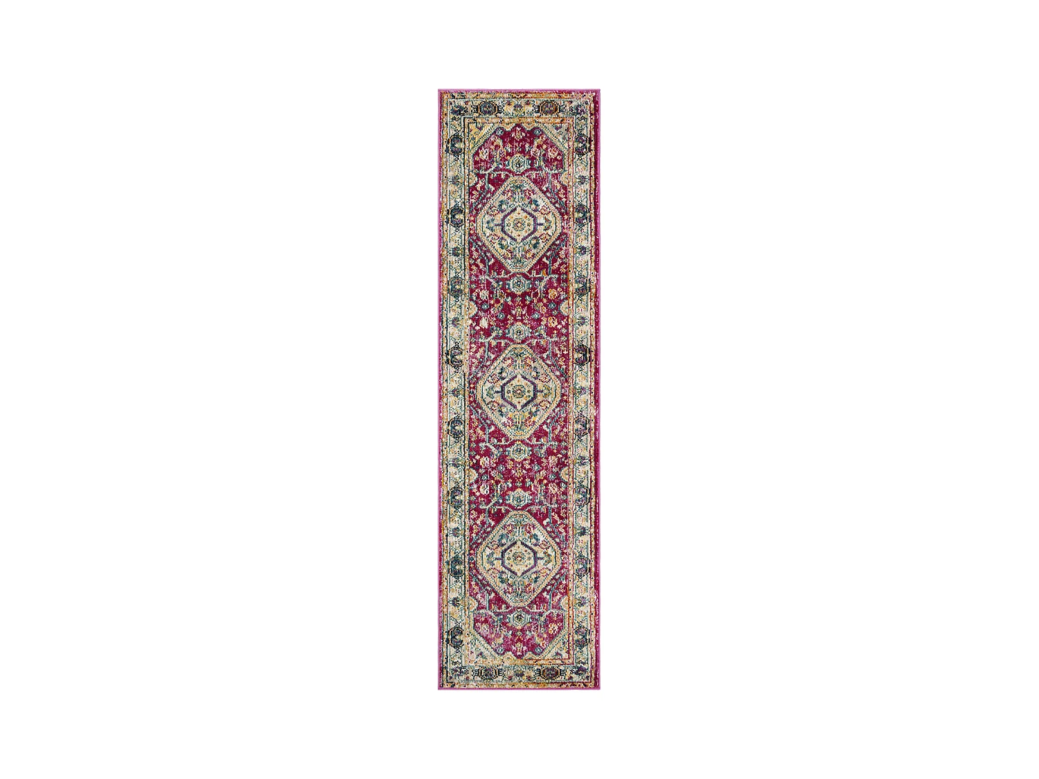 Tapis Violet/Bleu 69 X 244 cm - Cerise