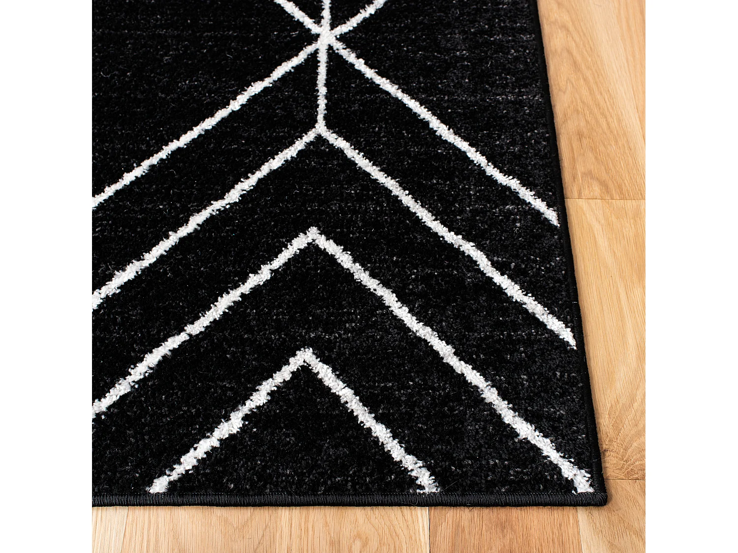 Tapis Noir/Neutre 155 X 229 cm - Mia