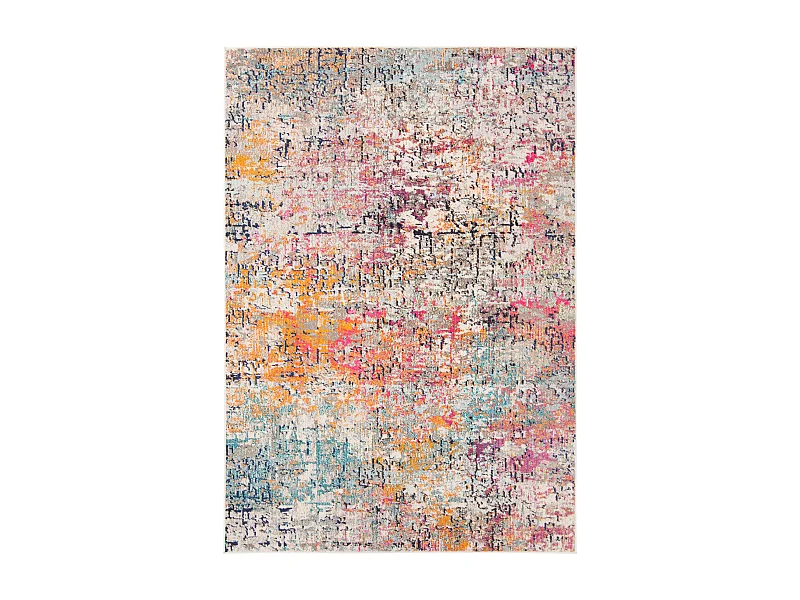 Tapis Gris/Rose 91 X 152 cm - Manjor