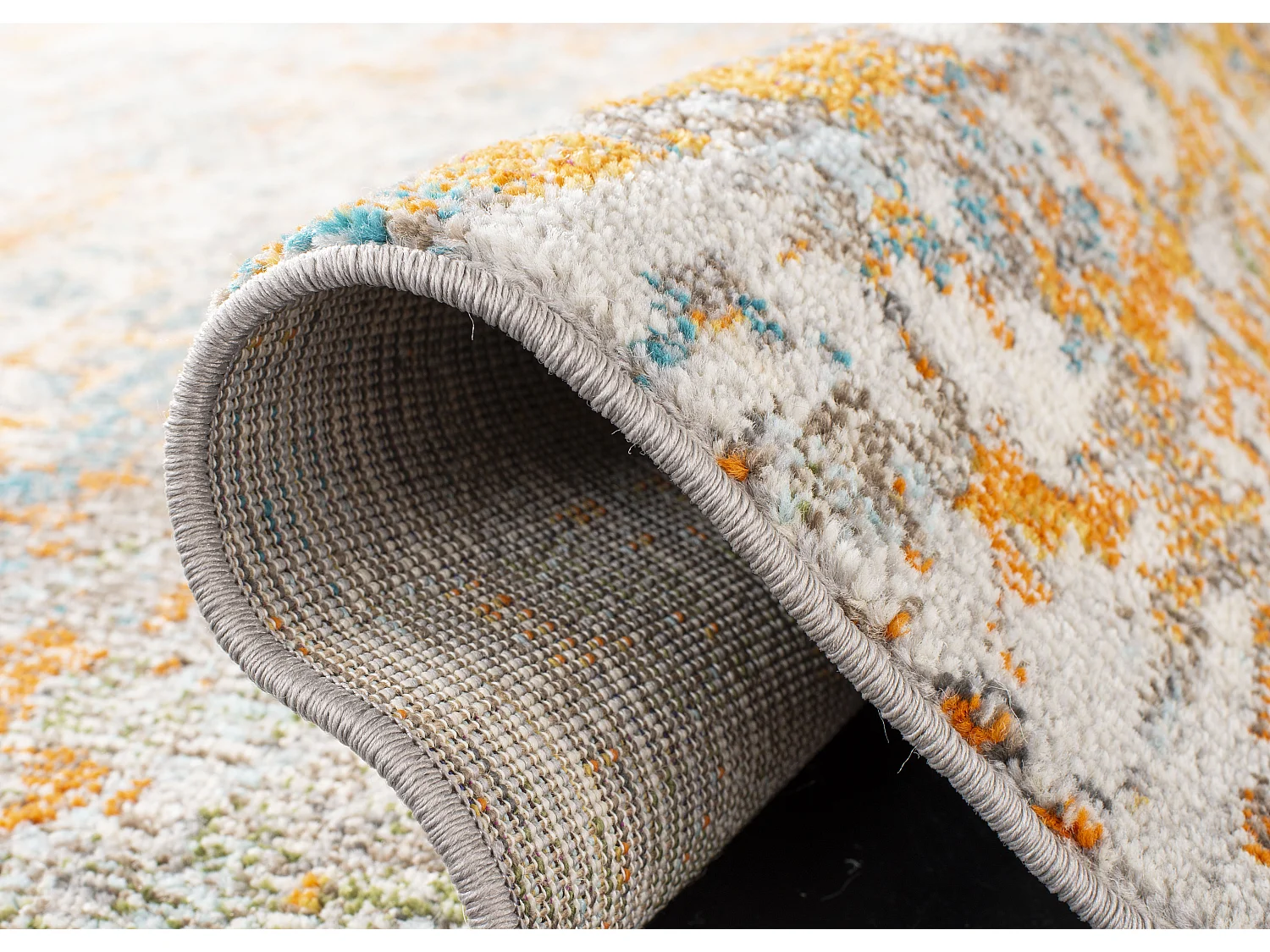 Tapis Gris/Rose 91 X 152 cm - Manjor