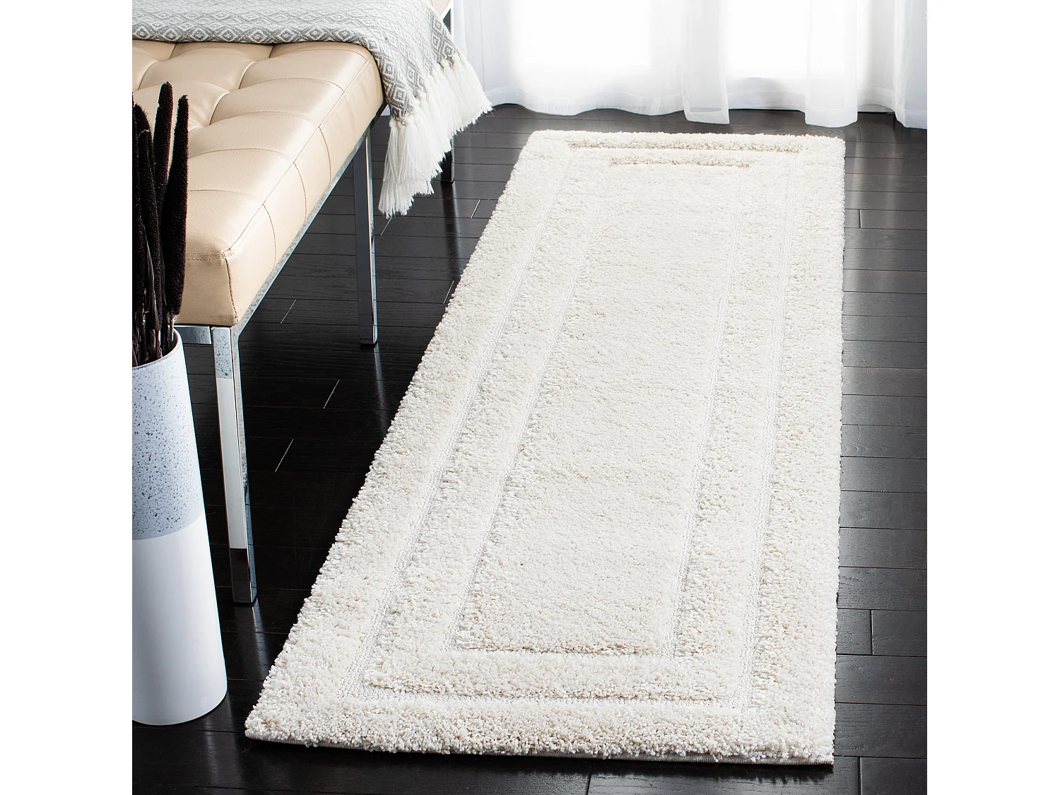 Tapis Crème/Crème 69 X 213 cm - Zaniyah