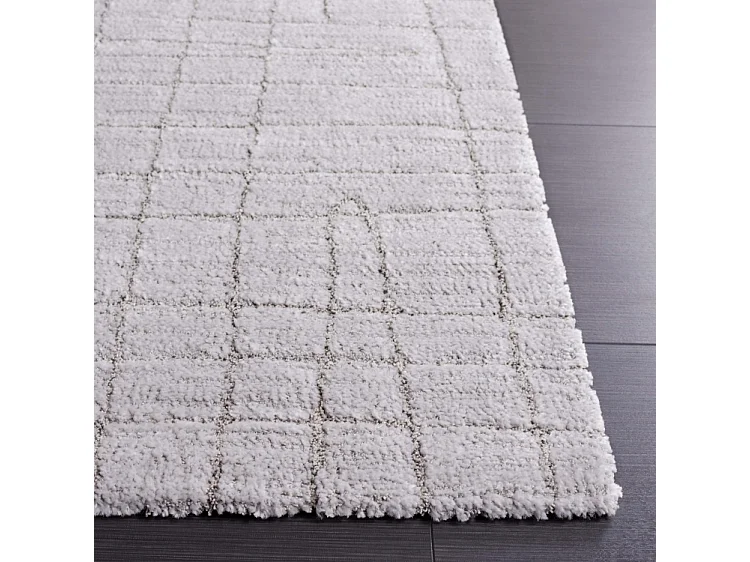 Tapis Gris clair/Gris 91 X 152 cm - Cove