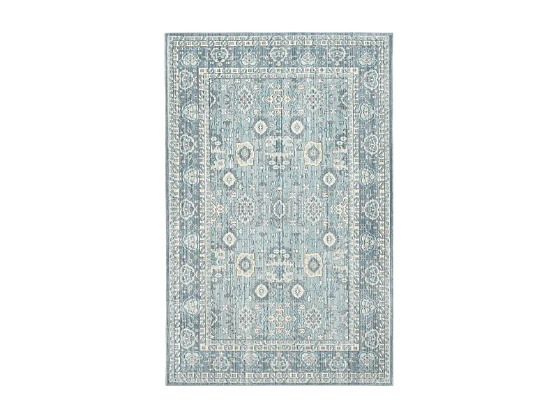 Tapis Bleu/Multicolore 122 X 183 cm - Gwen