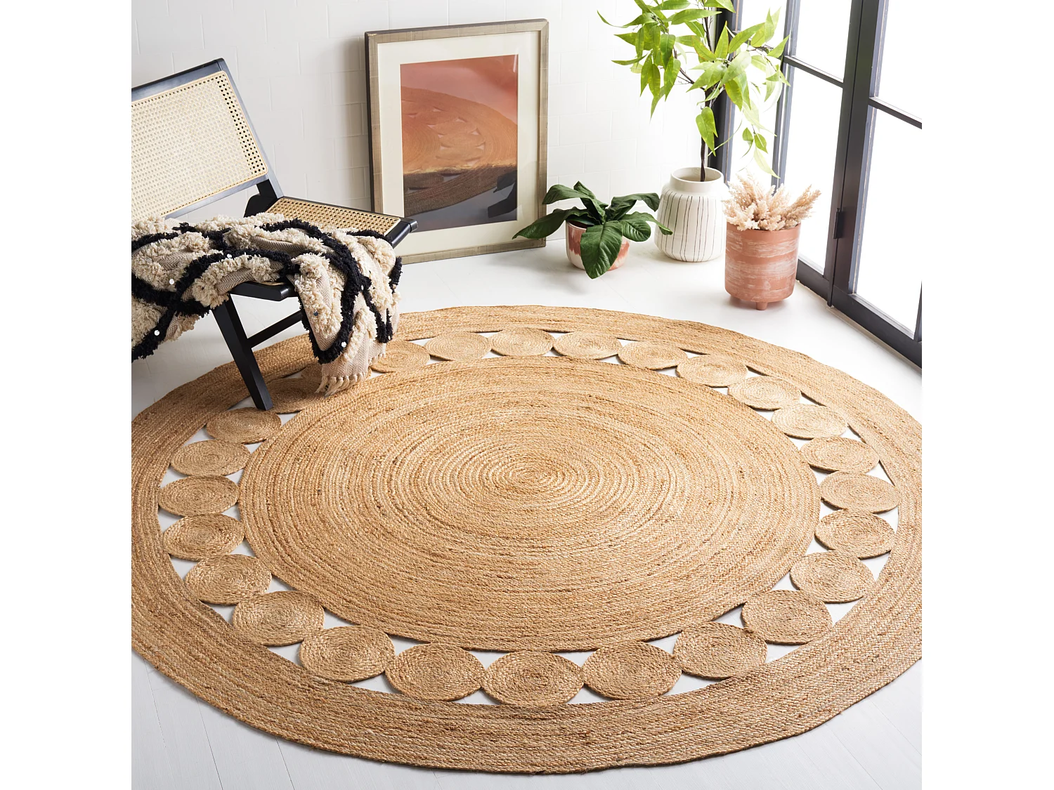 Tapis Naturel 183 X 183 cm - Dionne