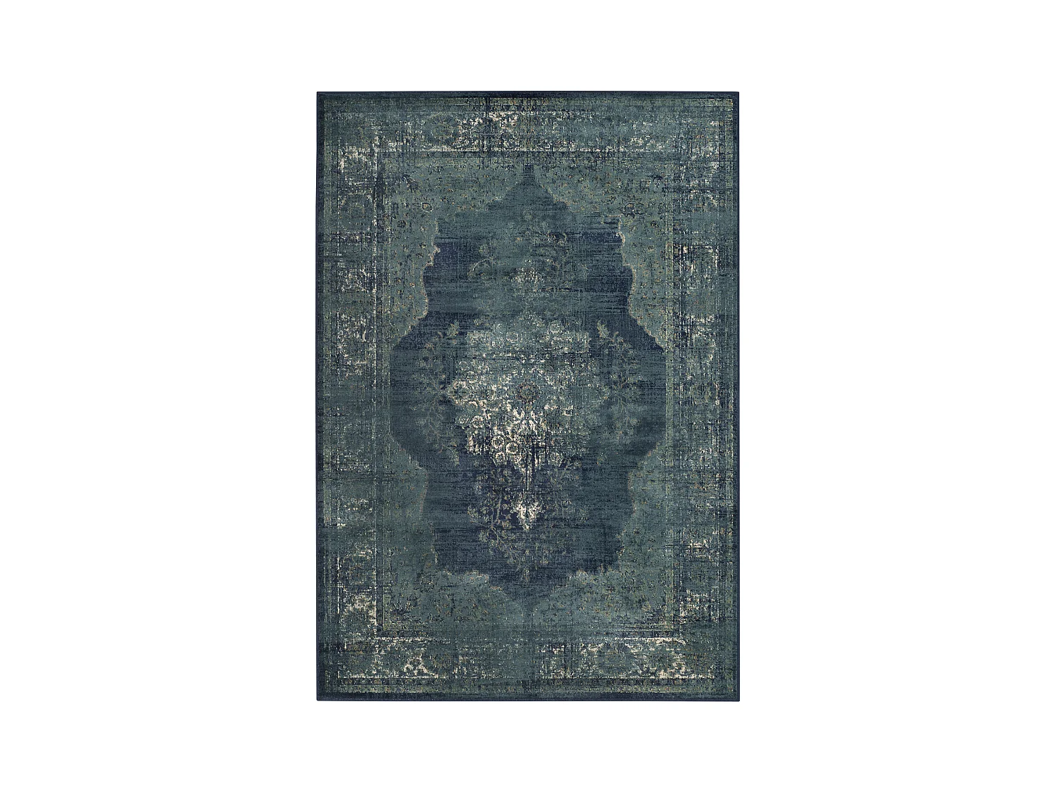 Tapis Bleu Marine 122 X 170 cm - Sibyla