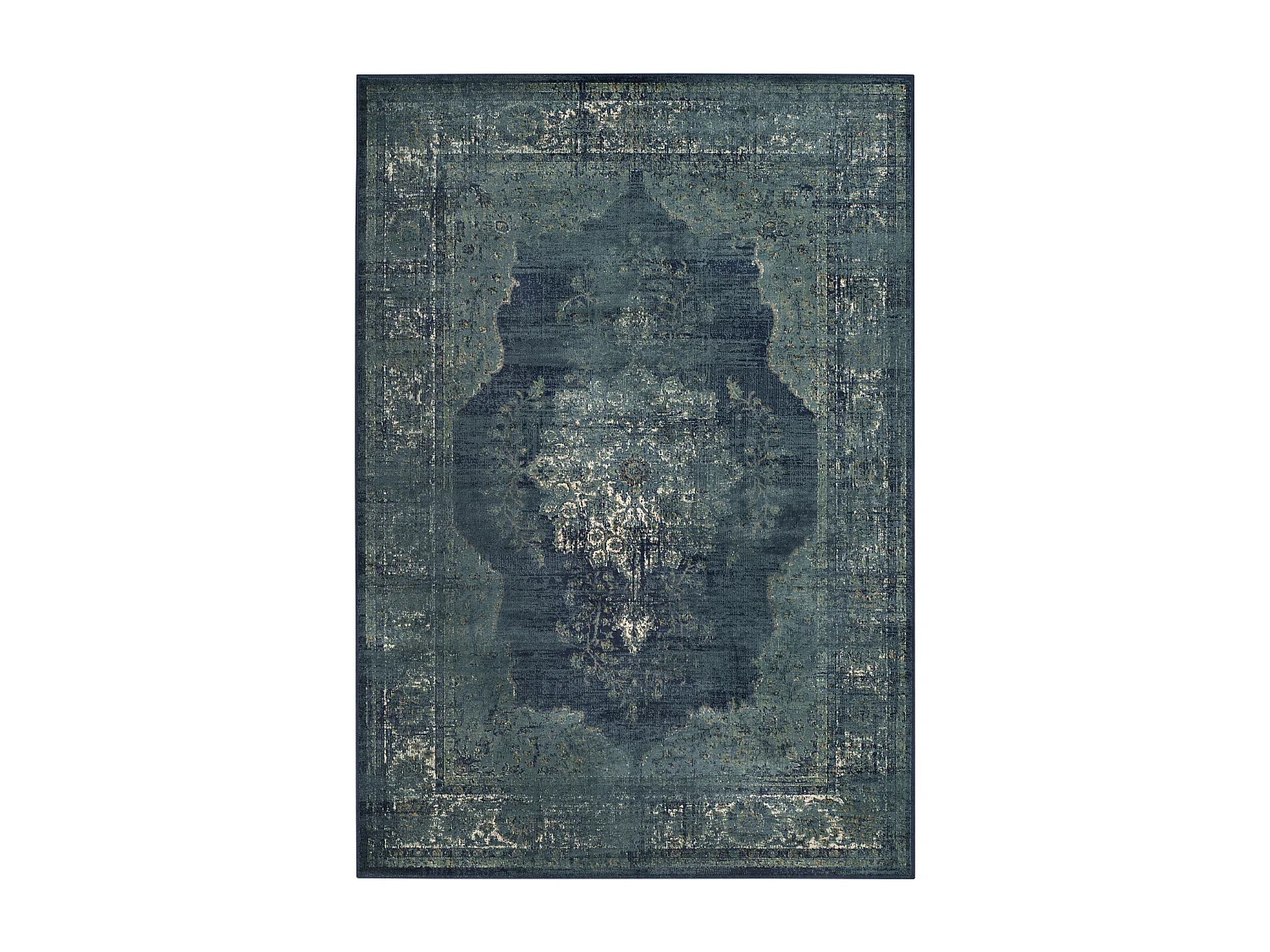 Tapis Bleu Marine 122 X 170 cm - Sibyla