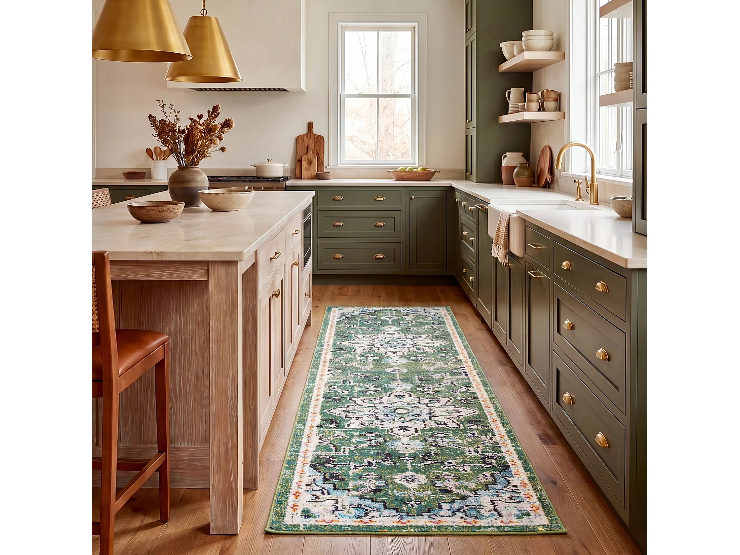Tapis Vert 61 X 244 cm - Malaya