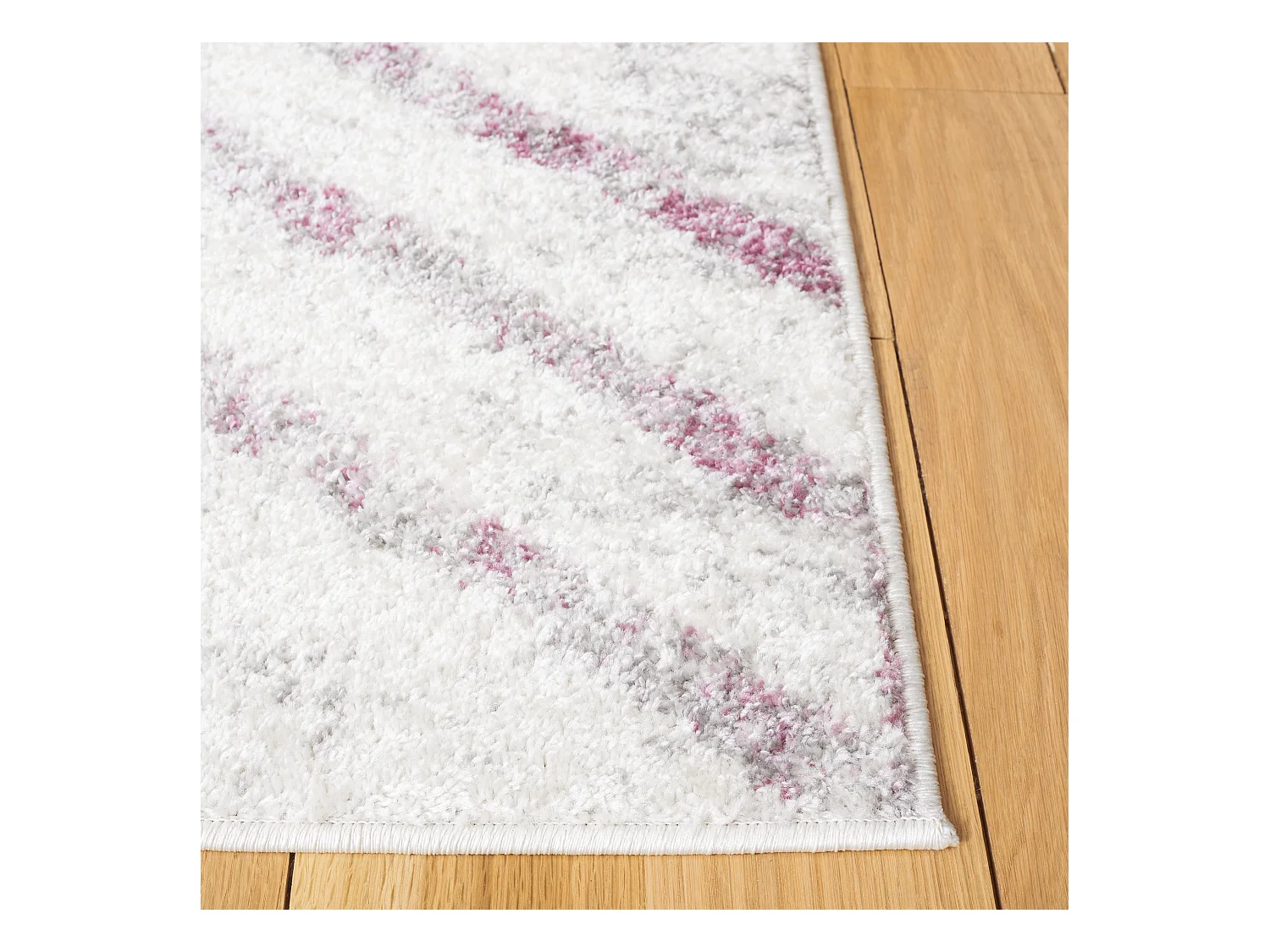 Tapis Neutre/Violet 155 X 229 cm - Riley