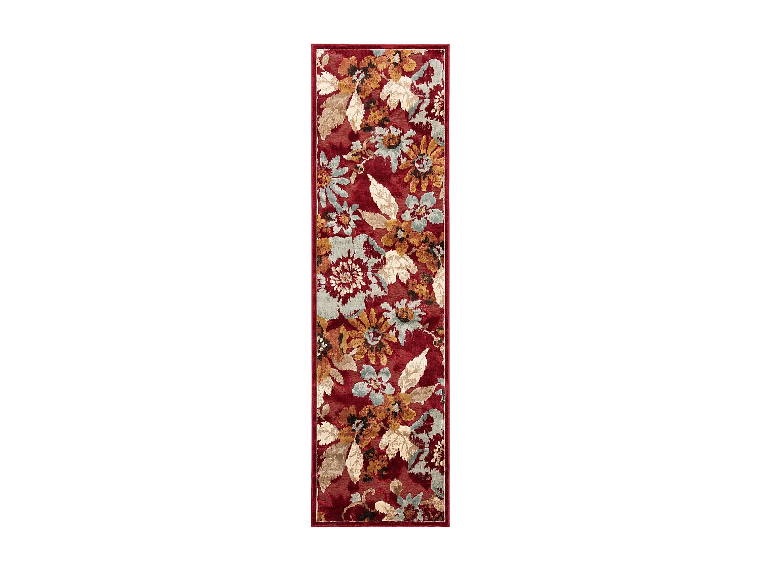 Tapis Rouge/Multicolore 79 X 122 cm - Amalia