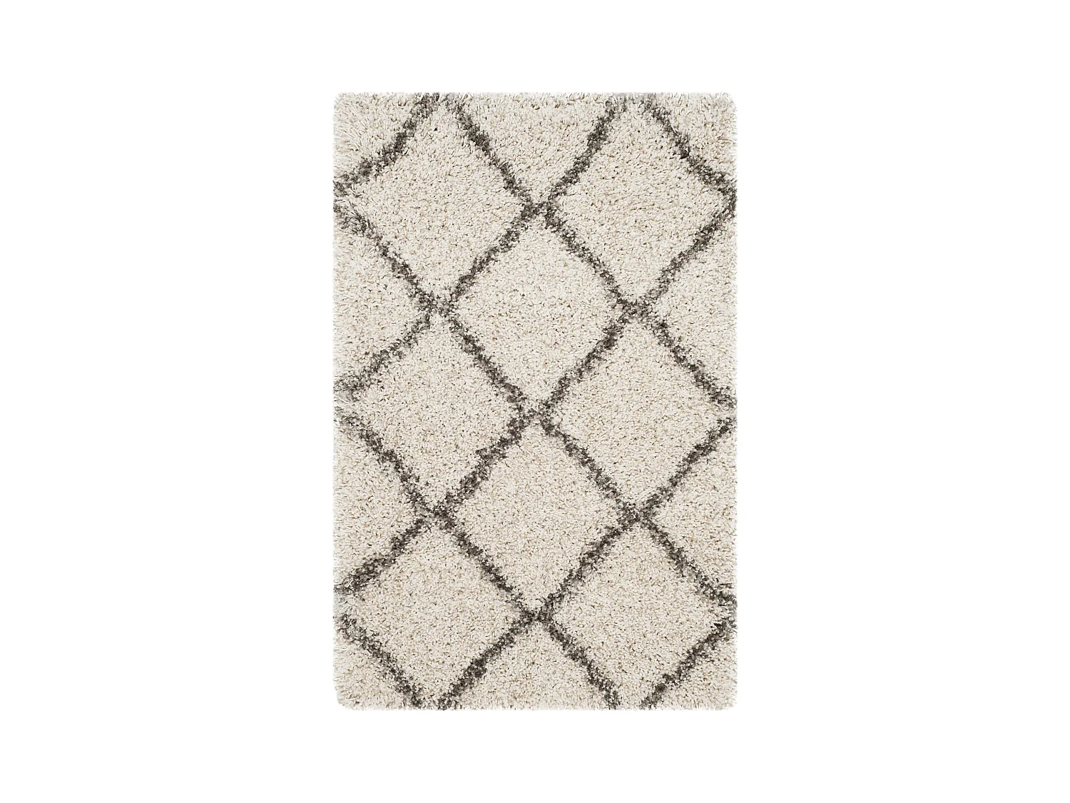 Tapis Ivoire/Gris 61 X 91 cm - Myla