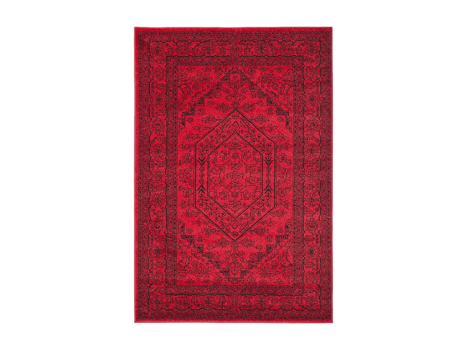 Tapis Rouge/Noir 122 X 183 cm - Arianwen