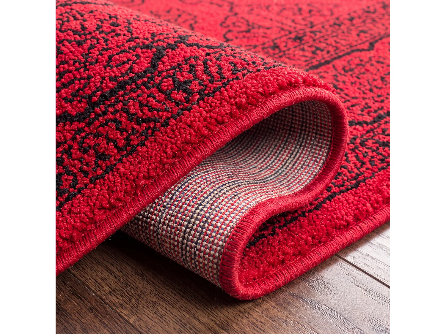 Tapis Rouge/Noir 122 X 183 cm - Arianwen