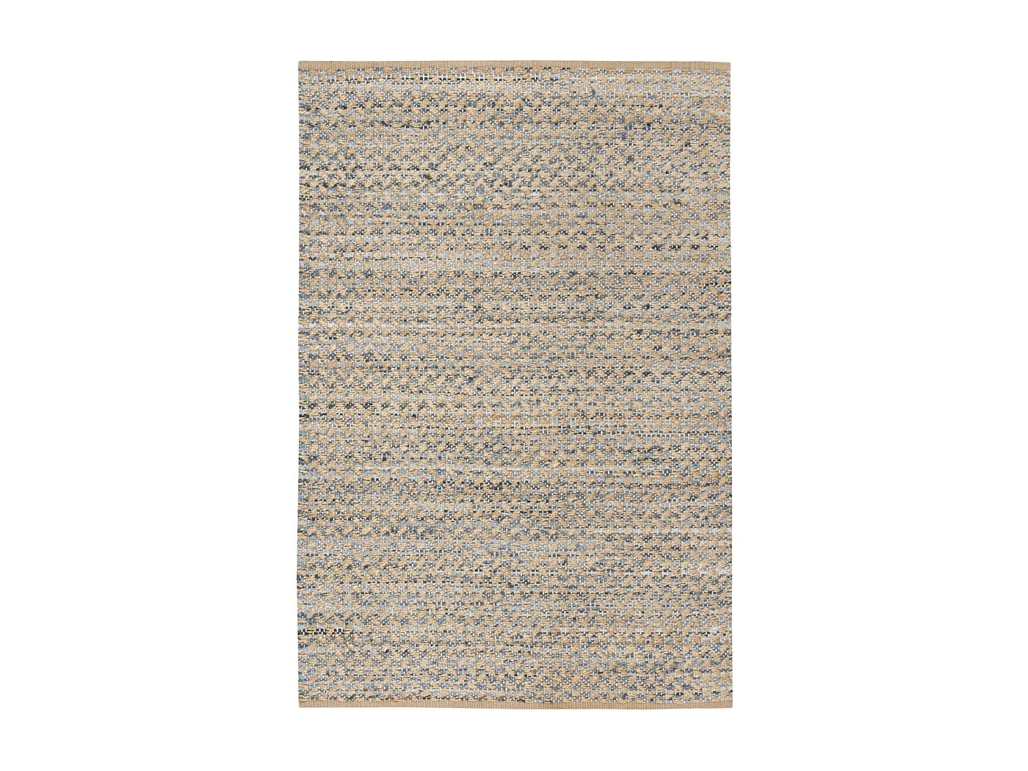 Tapis Bleu/Naturel 152 X 244 cm - Layana