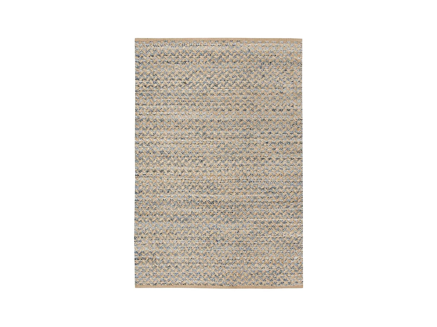 Tapis Bleu/Naturel 152 X 244 cm - Layana