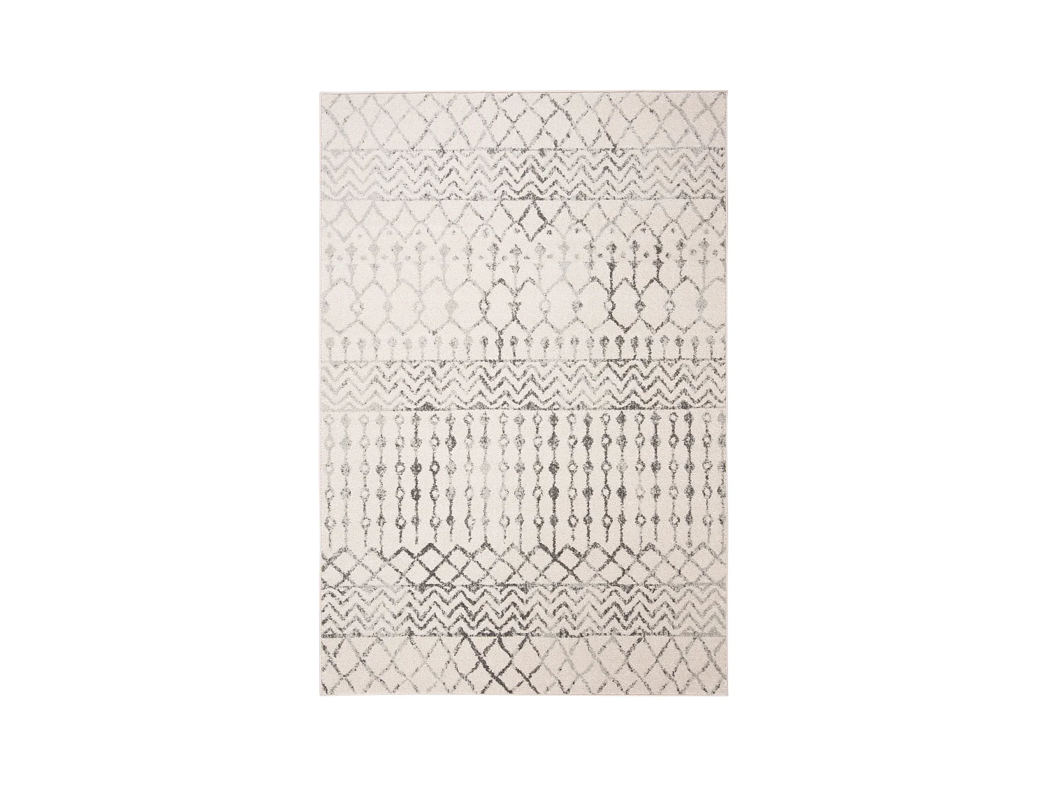 Tapis Neutre/Gris 200 x 300 cm - Cecilia