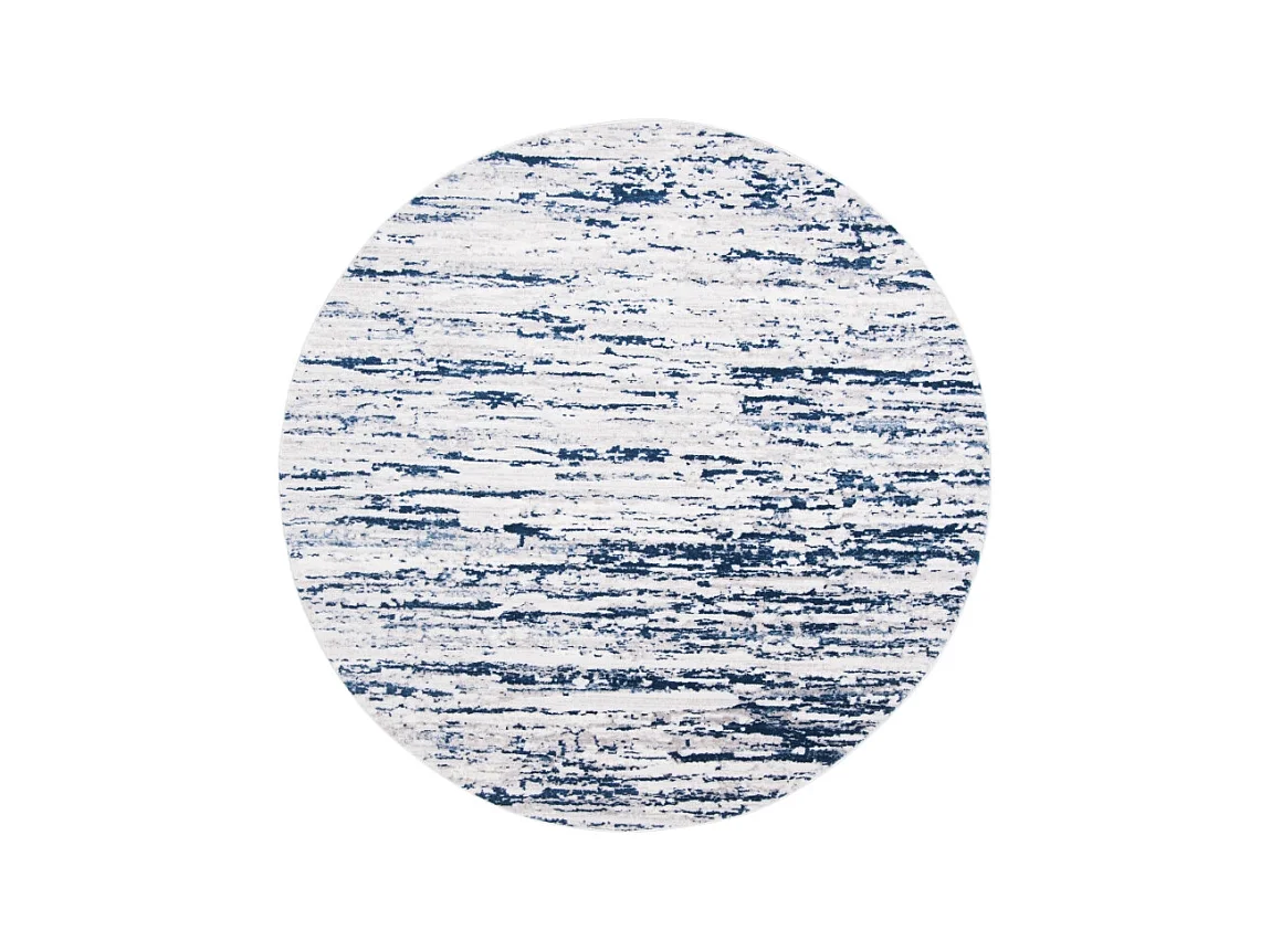 Tapis Gris/Marine 91 X 91 cm - Gabriel