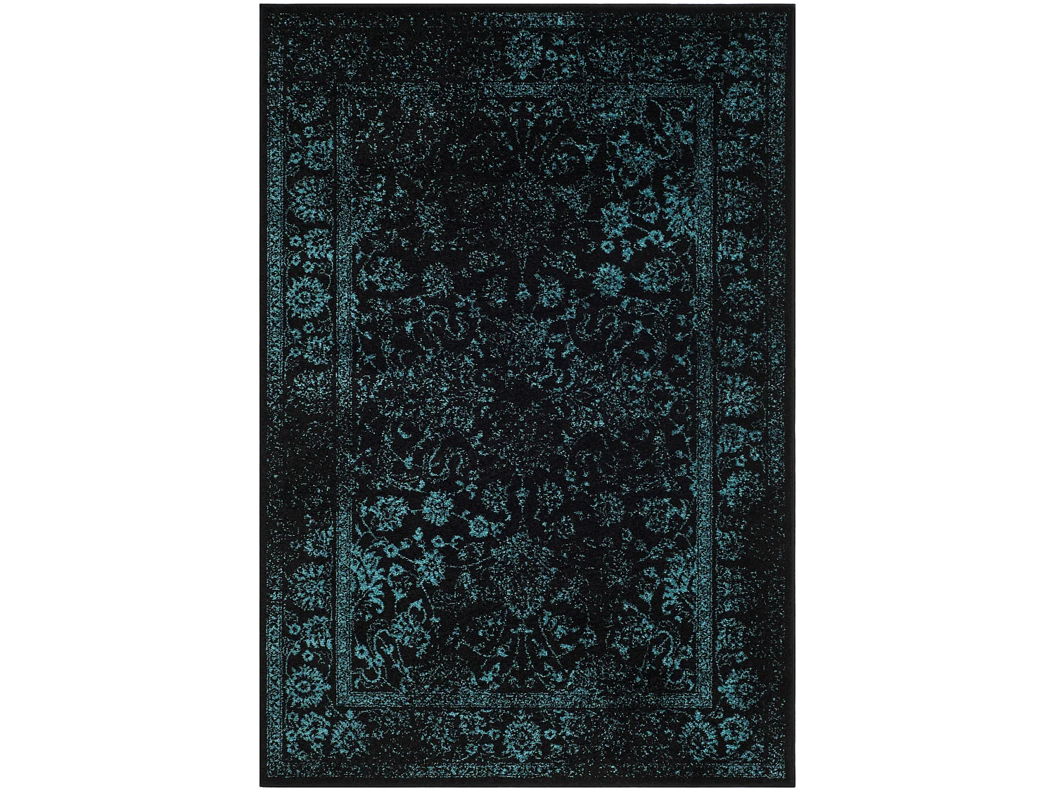 Tapis Noir/Bleu 183 X 274 cm - Lucinda