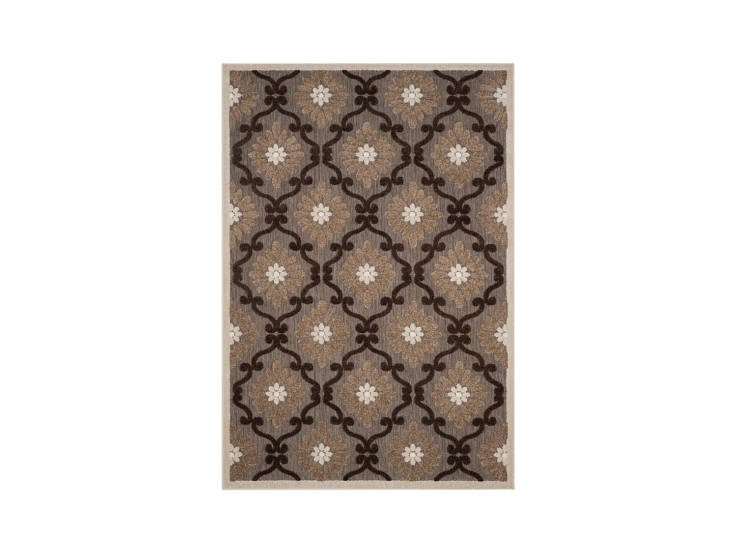 Tapis Marron/Marron 160 X 231 cm - Newbury