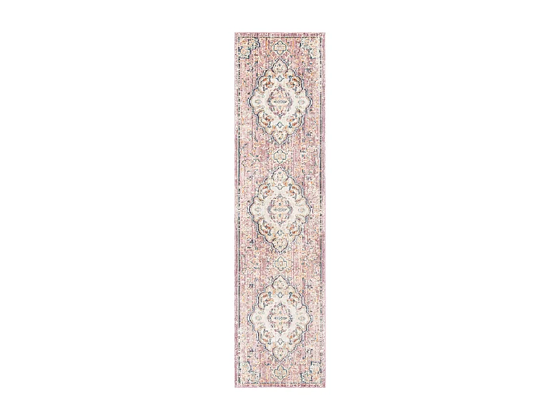 Tapis Neutre/Rose 69 X 244 cm - Headley