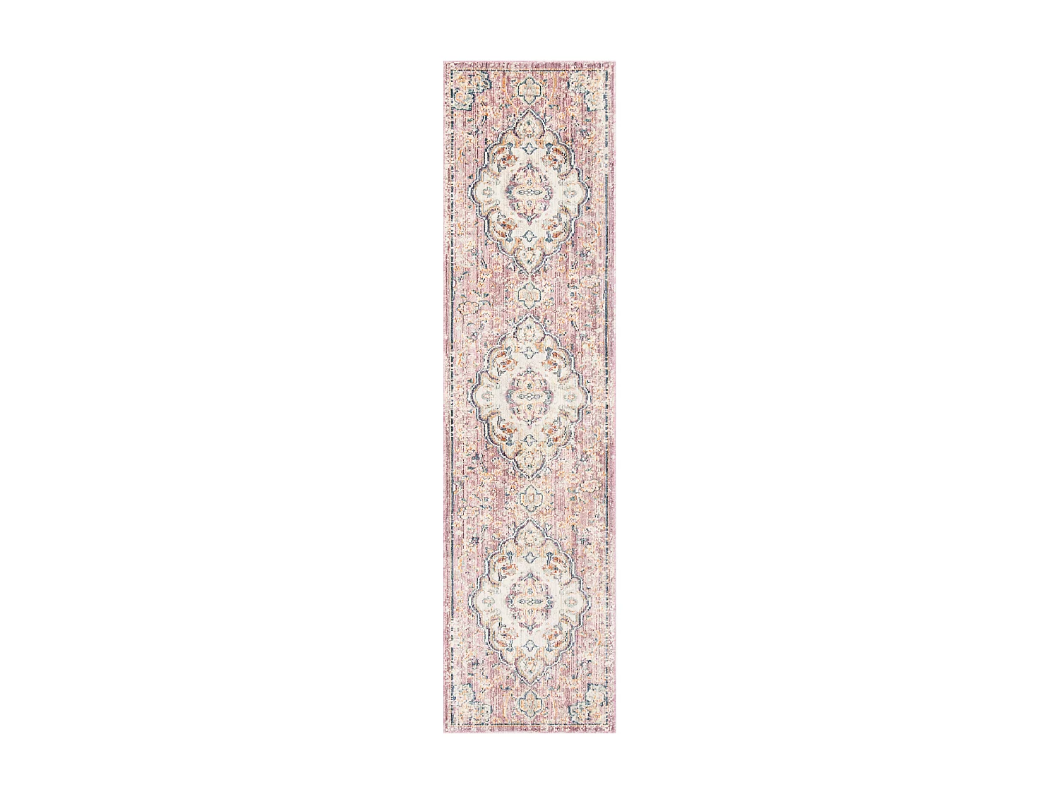 Tapis Neutre/Rose 69 X 244 cm - Headley