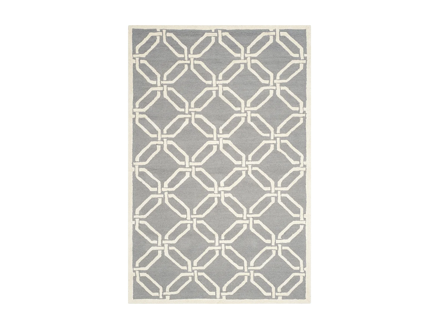 Tapis Gris/Neutre 152 X 244 cm - Mollie