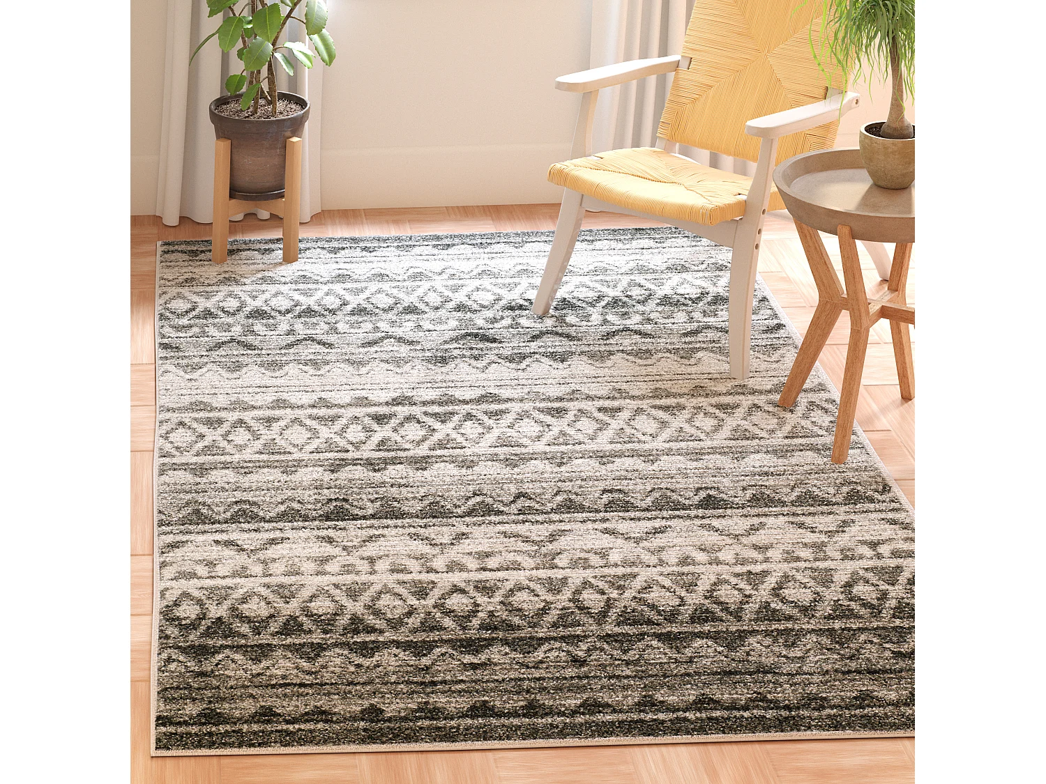 Tapis Blanc 91 X 152 cm - Mina