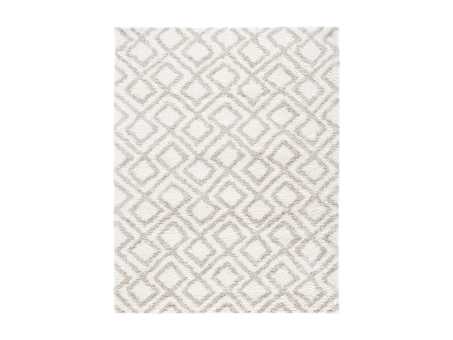 Tapis Neutre/Blanc 201 X 279 cm - Fabricio